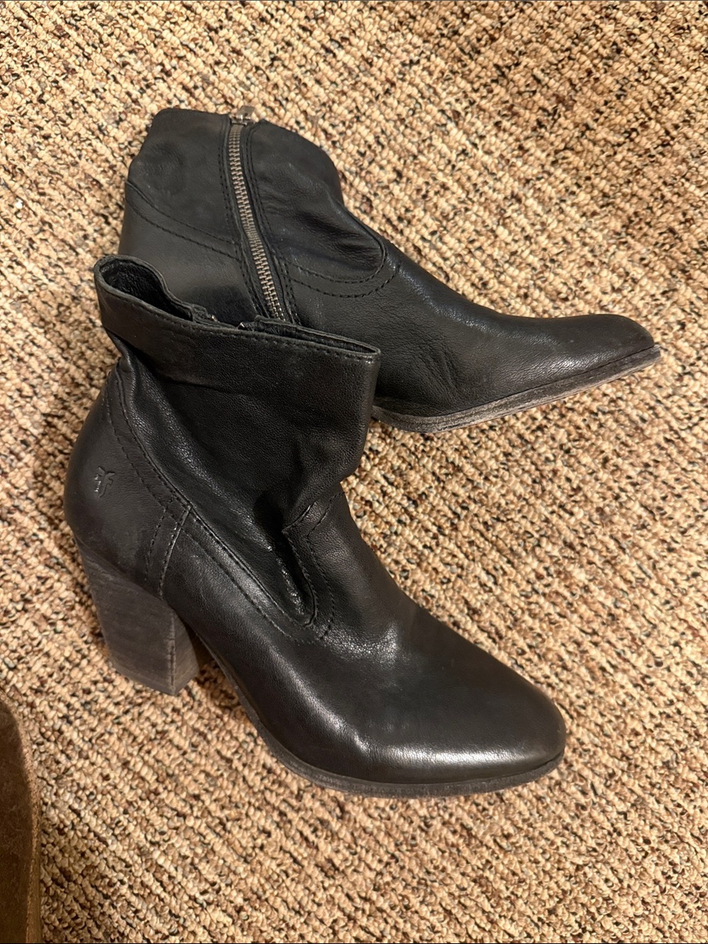 Women’s Frye Leather Heel Boots